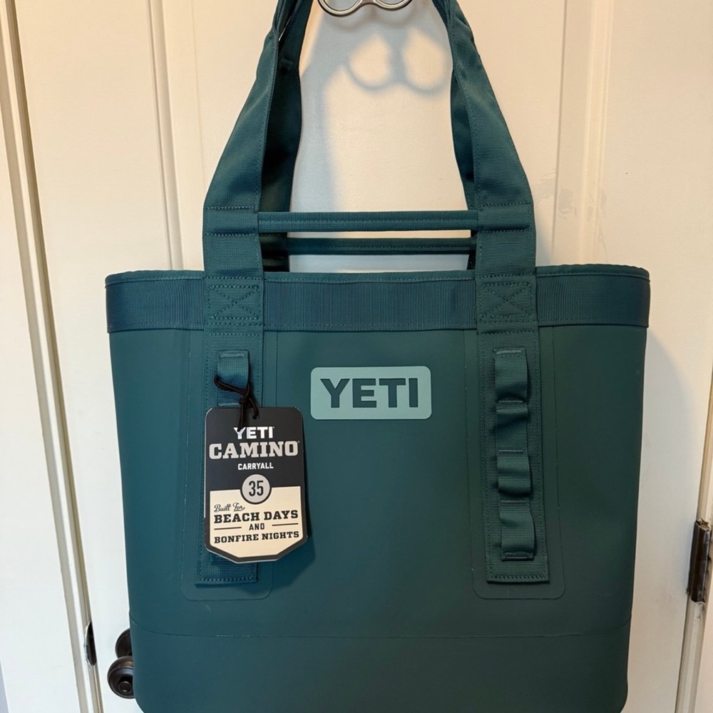 YETI Camino 35L Carryall Tote in Agave Teal ~ Rare